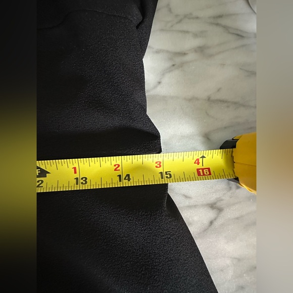 Taylor Black Evening Formal Dress with Beaded Neckline - Picture 11 of 16